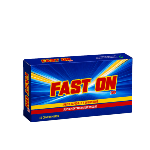FAST ON 100 - SUBLINGUAL, AÇÃO RÁPIDA | 10 COMPRIMIDOS