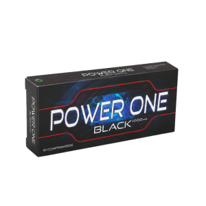 POWER ONE BLACK | 10 COMPRIMIDOS