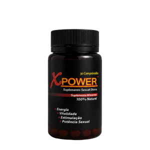 XPOWER SUPLEMENTO SEXUAL DIÁRIO – AUMENTO DO PÉNIS | 30 CÁPSULAS