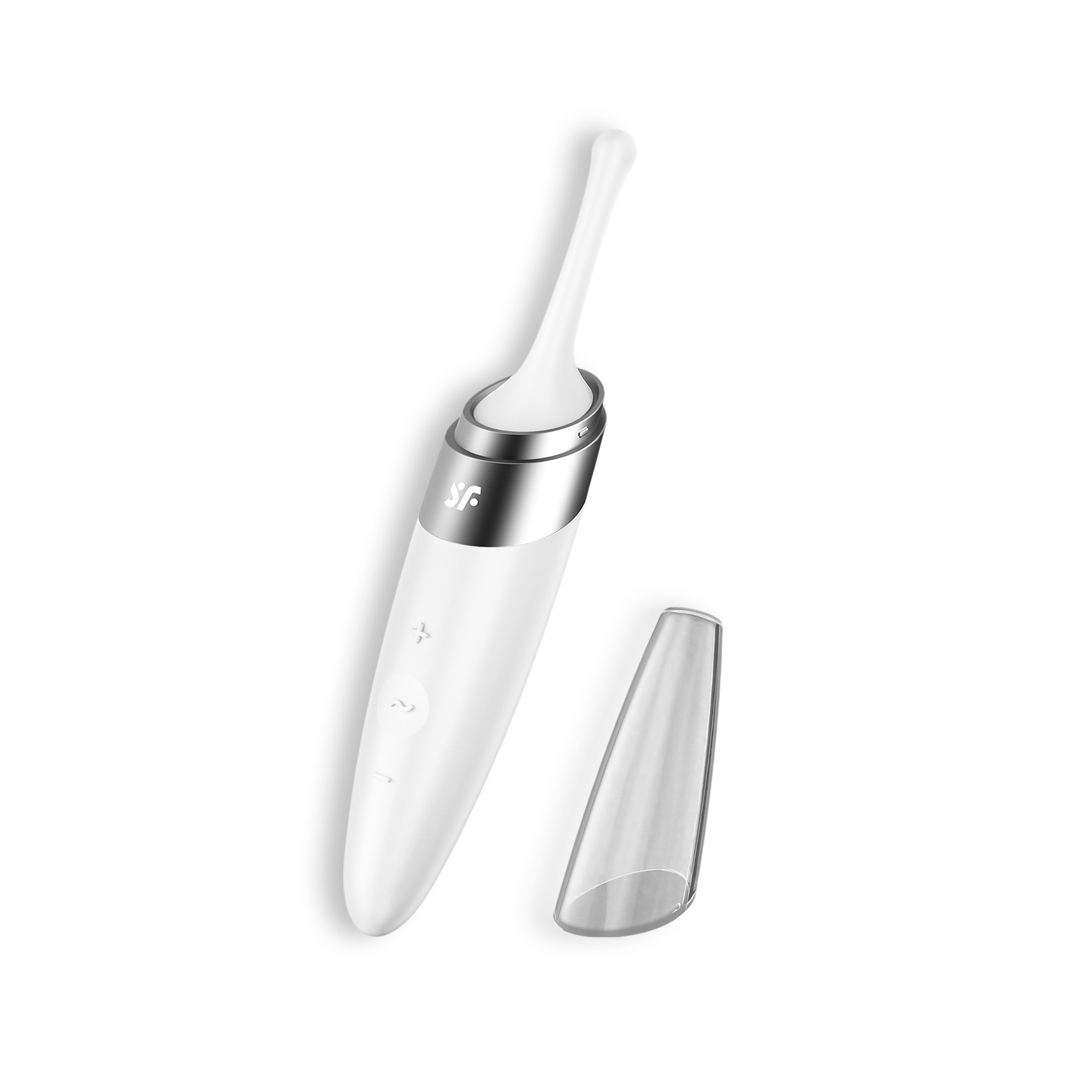 Flame Love Shop 7 VIBRADOR TWIRLING DELIGHT SATISFYER BRANCO