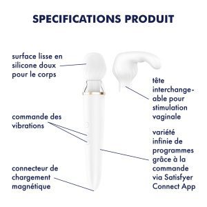MASSAJADOR DOUBLE WAND-ER COM APP SATISFYER - Image 15