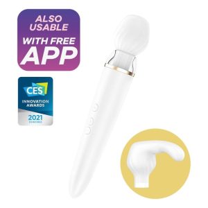 MASSAJADOR DOUBLE WAND-ER COM APP SATISFYER - Image 1