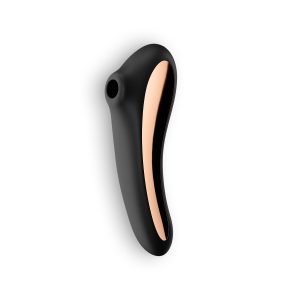 VIBRADOR DUAL KISS SATISFYER PRETO - Image 1