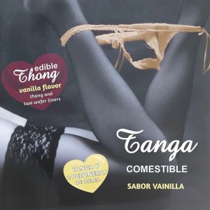 HOTFLOWERS - TAPA MAMILOS E TANGA COMESTIVEIS COM SABOR A BAUNILHA 1 HOTFLOWERS - TAPA MAMILOS E TANGA COMESTIVEIS COM SABOR A BAUNILHA - Image 1