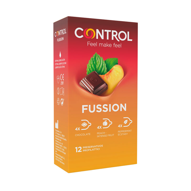 DUREX-CONTROL FUSION PRESERVATIVOS 12UNIDADES