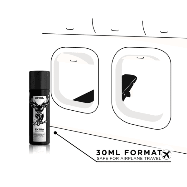 BLACK HOLE - GEL BASE DE SILICONE PARA DILATAÇÃO ANAL 30ML