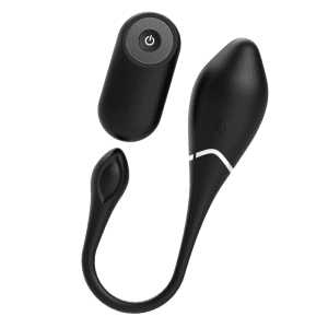 BLACK&SILVER - OVO VIBRATÓRIO RECARREGÁVEL JENELL - Image 2