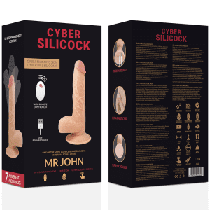 CYBER SILICOCK - VIBRADOR REALISTA COM COMANDO MR JOHN - Image 5