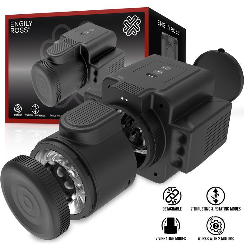 Flame Love Shop 8 ENGILY ROSS - MASTURBADOR CUMERA CHAMBER (COM ROTAÇÃO E IMPULSO)