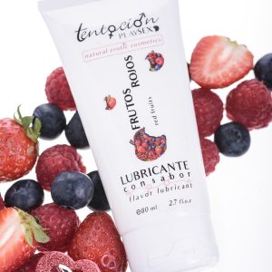 LUBRIFICANTE COM SABOR A FRUTOS VERMELHOS 80ML TENTACIÓN PLAY SEX - Image 1