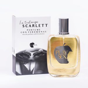 PERFUME COM FEROMONAS SCARLETT PARA ELA 50ML TENTACIÓN PLAY SEX - Image 1