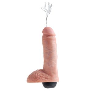 KING COCK - DILDO EJACULADOR REALISTA | 20.32 CM - Image 1