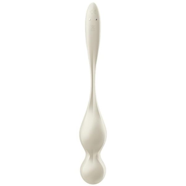 SATISFYER - BOLAS VIBRATÓRIAS DE KEGEL LOVE BIRDS 1 BRANCO