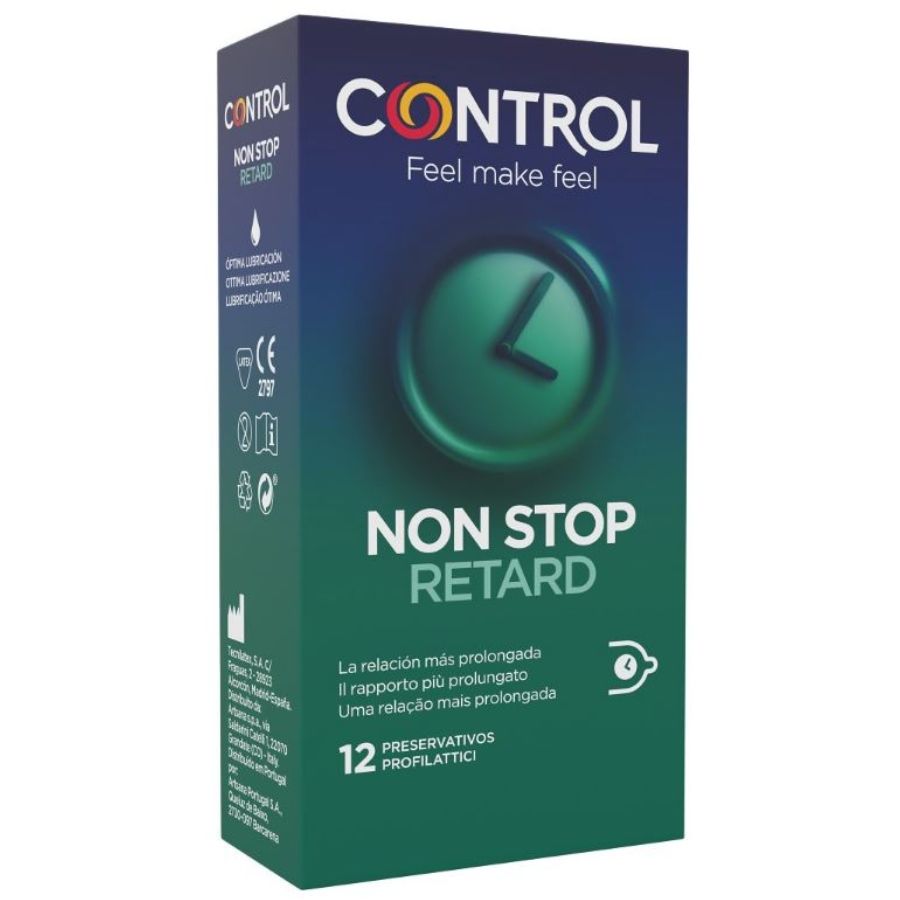 Flame Love Shop 10 PRESERVATIVOS CONTROL NON STOP RETARD