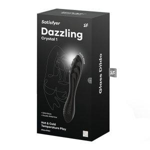 DILDO DE VIDRO SATISFYER DAZZLING CRYSTAL 1