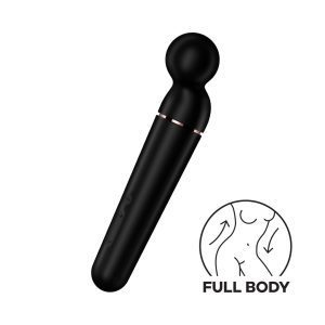 VARINHA PLANET WAND-ER PRETO/ROSE GOLD SATISFYER - Image 1