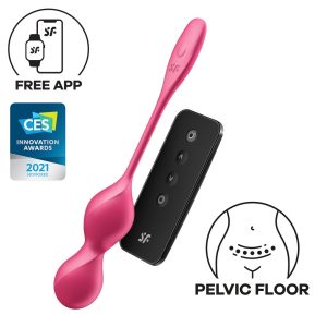 BOLAS LOVE BIRDS 2 - KEGEL EXERCISES AND G-SPOT STIMULATION - ROSA SATISFYER - Image 1
