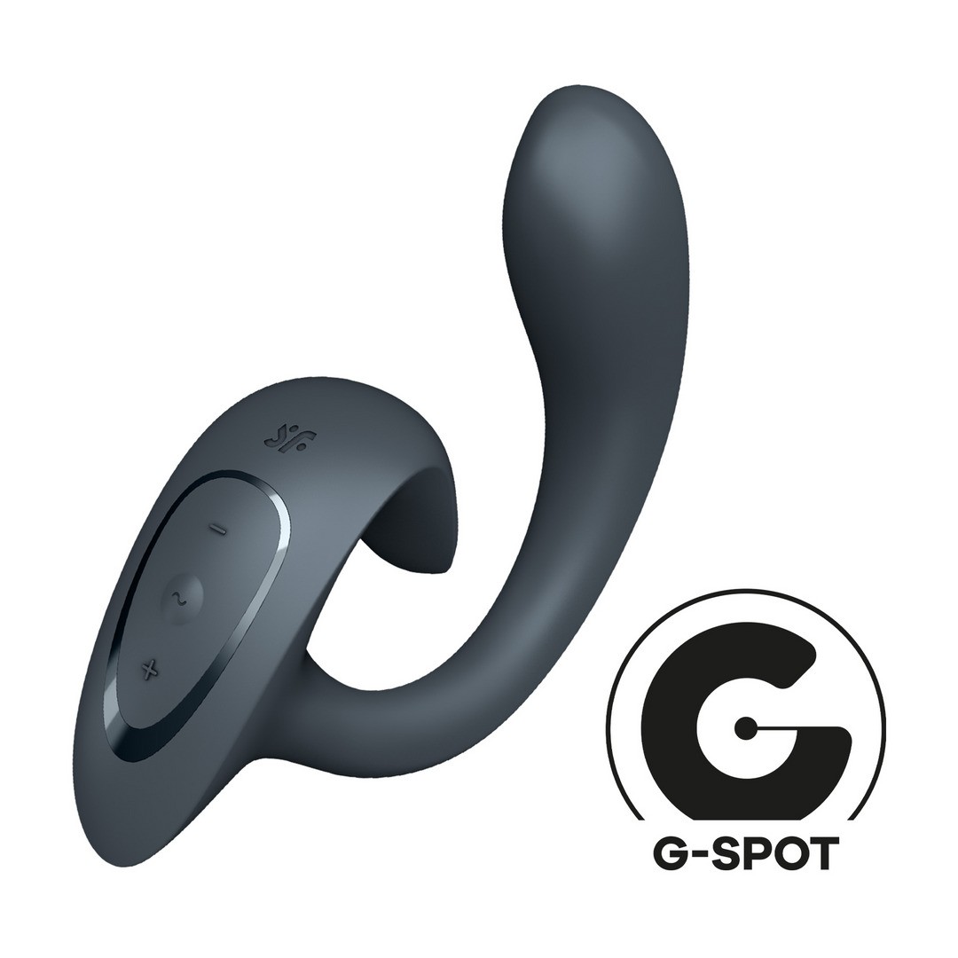 Flame Love Shop 13 VIBRADOR G FOR GODDESS 1 - CINZA ESCURO SATISFYER