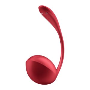OVO VIBRATÓRIO COM APLICAÇÃO SHINY PETAL CONNECT APP VERMELHO SATISFYER - Image 1