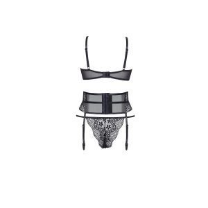 CONJUNTO DE 3 PEÇAS CHIARA PRETO BEAUTY NIGHT FASHION 18 CONJUNTO DE 3 PEÇAS CHIARA PRETO BEAUTY NIGHT FASHION - Image 9