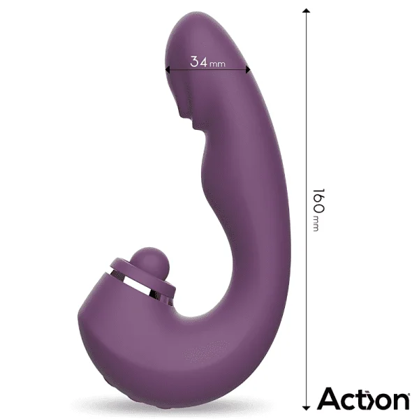 VIBRADOR TURIS (COM PULSAÇÃO E VIBRAÇÃO DO PONTO G)