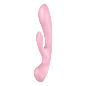 MULTI VIBRADOR TRIPLE OH ROSA SATISFYER 9 MULTI VIBRADOR SATISFYER TRIPLE OH | ROSA