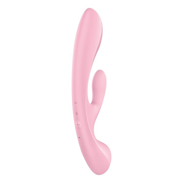 MULTI VIBRADOR TRIPLE OH ROSA SATISFYER 5 MULTI VIBRADOR TRIPLE OH ROSA SATISFYER