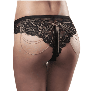 CORRENTE METÁLICA DOURADA PARA CINTURA - Image 1