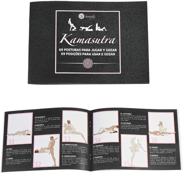LIVRO ILUSTRADO AS 69 POSIÇÕES DO KAMASUTRA (PT-ESP)