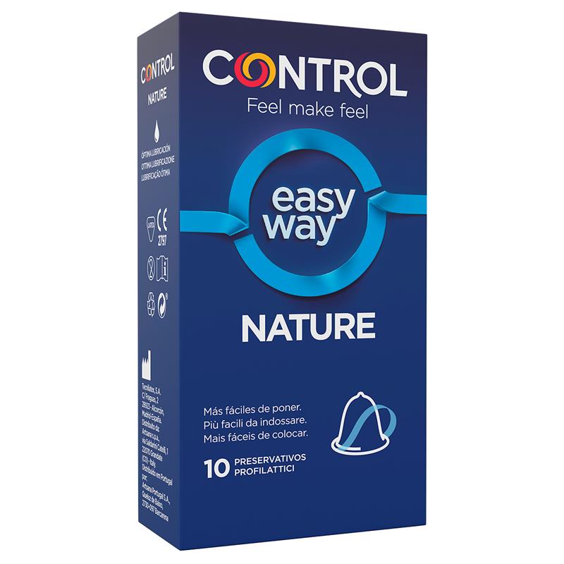PRESERVATIVOS EASY WAY NATURE - 10 UN