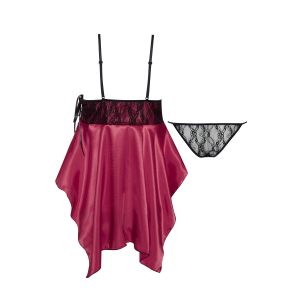 CAMISA DE NOITE E TANGA JULIETA ROXO BEAUTY NIGHT FASHION - Image 9