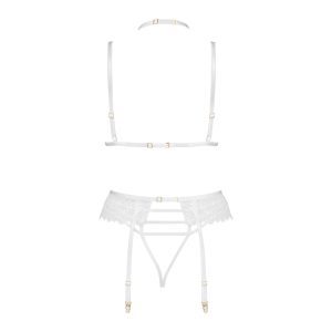 CONJUNTO DE 3 PEÇAS NOEMI BRANCO BEAUTY NIGHT FASHION - Image 10