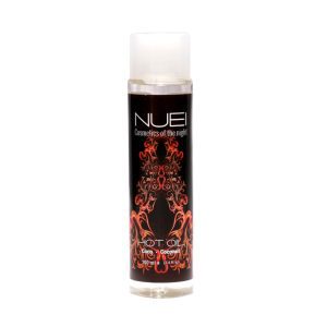 ÓLEO DE MASSAGEM COM EFEITO CALOR COCO HOT OIL NUEI 100ML - Image 1