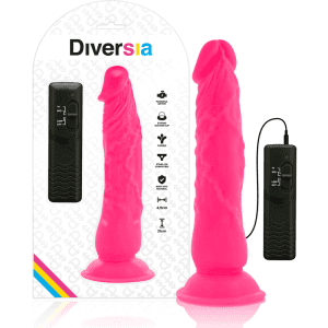 DILDO FLEXÍVEL COM VIBRAÇÃO (ROSA) | 21CM - Image 4