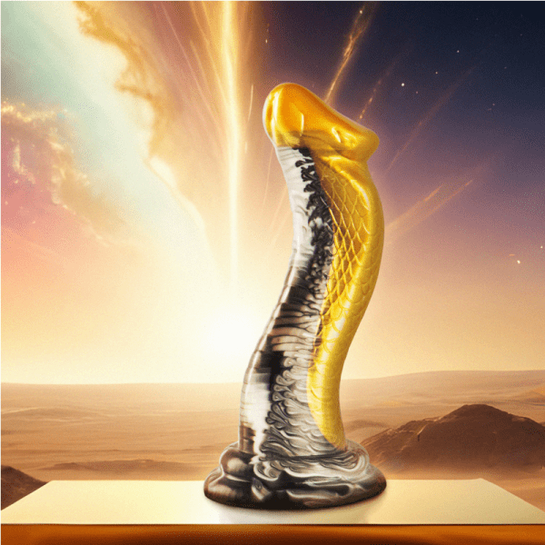 DILDO DRAKON YELLOW COBRA
