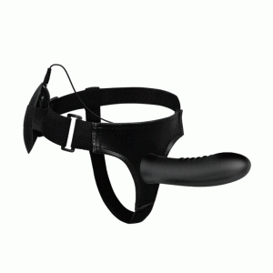 STRAP-ON MYRON COM VIBRAÇÃO E DILDO OCO - Image 1