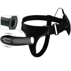 STRAP-ON MYRON COM VIBRAÇÃO E DILDO OCO - Image 6