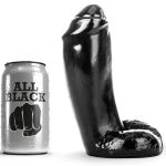 DILDO REALÍSTICO ALL BLACK DE 16 CM