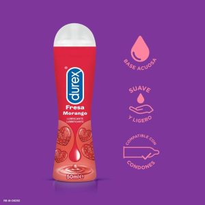 LUBRIFICANTE DUREX PLAY MORANGO | 50ML - Image 2