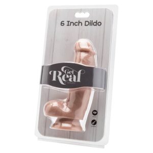 DILDO REALÍSTICO GET REAL COM TESTÍCULOS (NATURAL) | 12 CM - Image 2