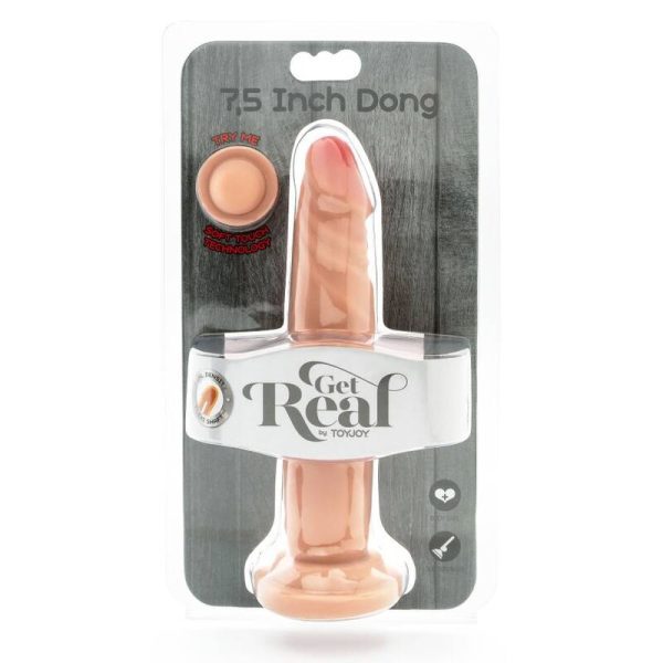 DILDO REALÍSTICO DUAL DENSITY (NATURAL) | 19 CM