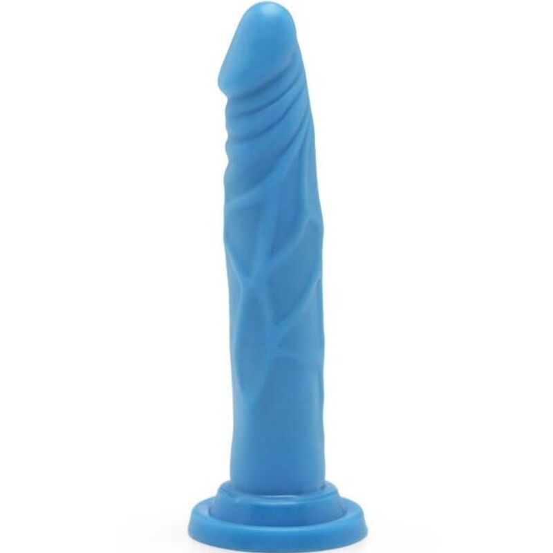DILDO HAPPY DICKS AZUL DE 19 CM