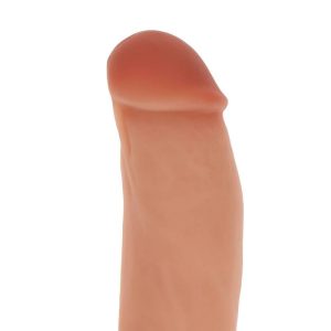 GET REAL - DILDO SILICONA 18 CM CON TESTICULOS NATURAL - Image 2