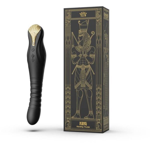 VIBRADOR KING THRUSTER | PRETO
