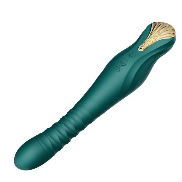 VIBRADOR KING THRUSTER | VERDE