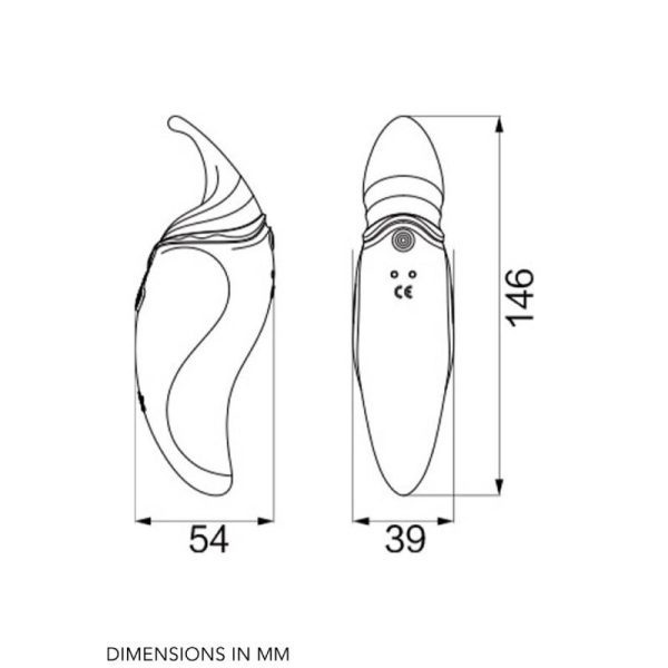 ESTIMULADOR DE CLÍTORIS HERO PULSE WAVE | ROXO
