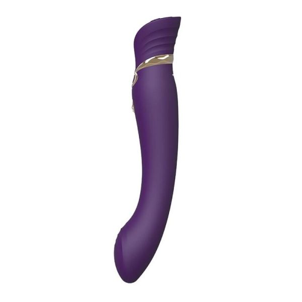 PACK SUGADOR DE CLÍTORIS + VIBRADOR PONTO G QUEEN SET | ROXO