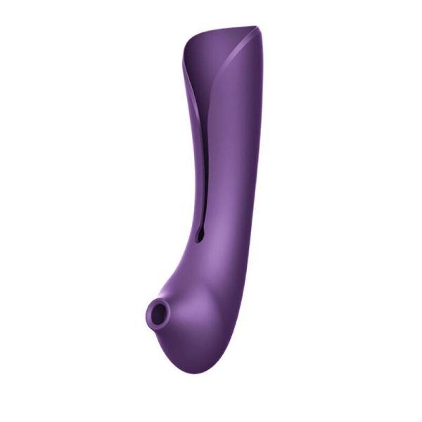 PACK SUGADOR DE CLÍTORIS + VIBRADOR PONTO G QUEEN SET | ROXO