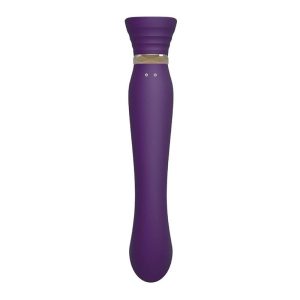 PACK SUGADOR DE CLÍTORIS + VIBRADOR PONTO G QUEEN SET | ROXO - Image 8