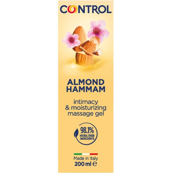 GEL DE MASSAGEM CONTROL LEITE DE AMÊNDOA